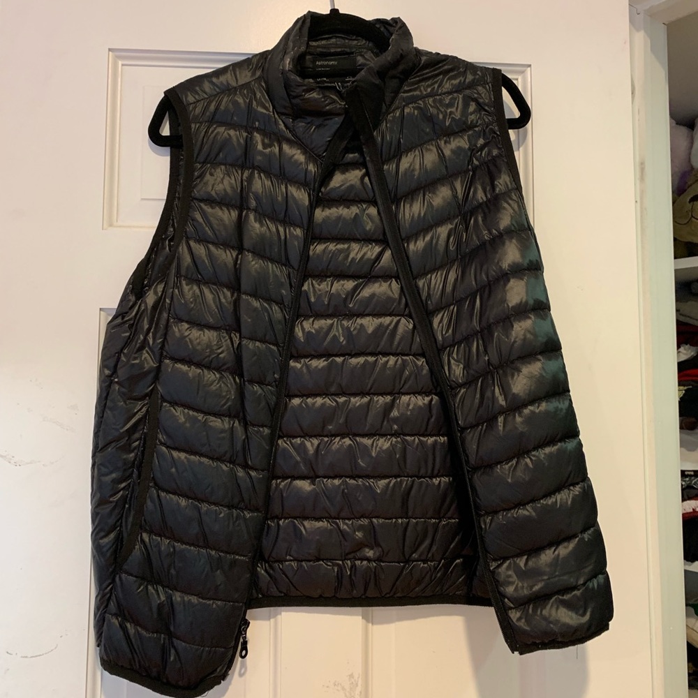 Black Puffy Vest
